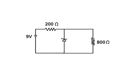 In the circuit shown in the figure, the current through .